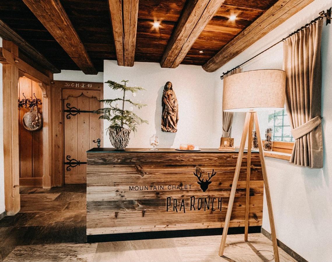 سيلفا دي فال جاردينا Mountain Chalet Pra Ronch المظهر الخارجي الصورة