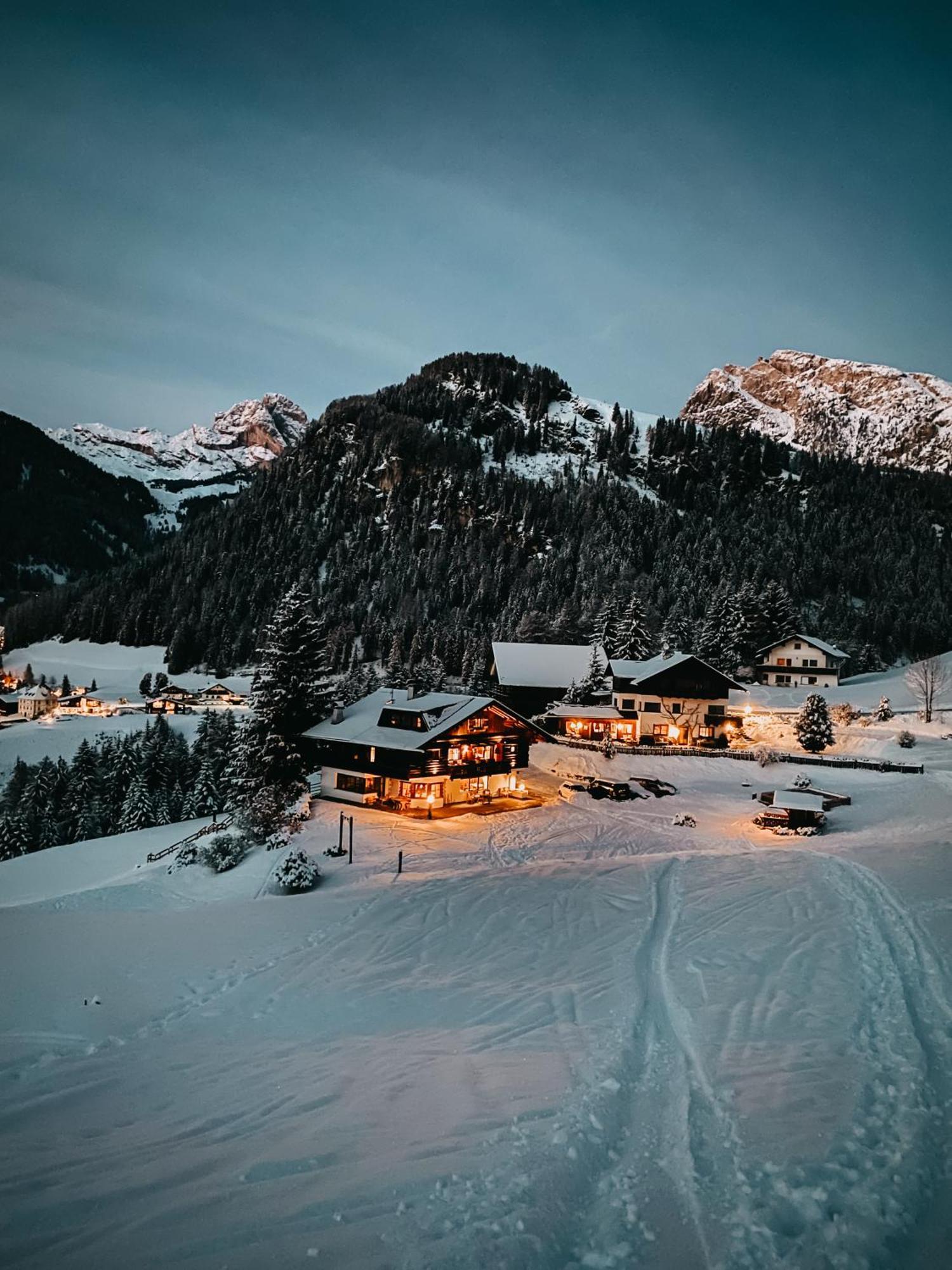 سيلفا دي فال جاردينا Mountain Chalet Pra Ronch المظهر الخارجي الصورة