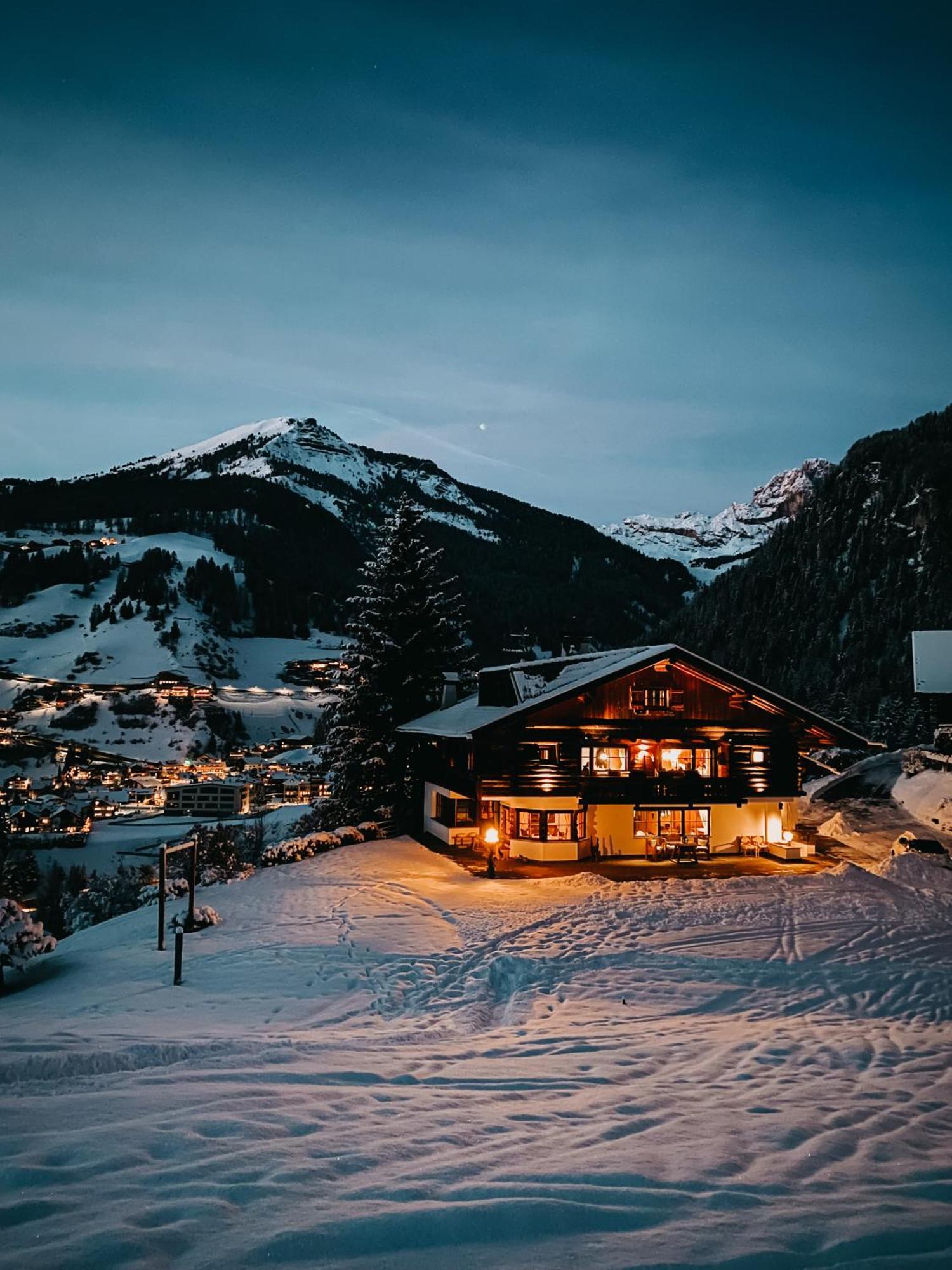 سيلفا دي فال جاردينا Mountain Chalet Pra Ronch المظهر الخارجي الصورة